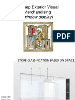 Konsep Exterior Visual Merchandising (Window Display) "