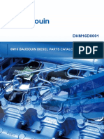 Baudouin 6M16 Parts Manual