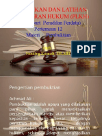 Pertemuan 12 Materi Pembuktian Surat