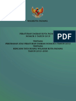 Perda Nomor 3 Tahun 2019 Tentang Perubahan Atas Perda Nomor 4 Tahun 2012