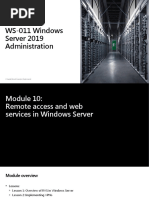 WS-011 Windows Server 2019 Administration