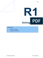 R Introduction 1 (Getting Started)
