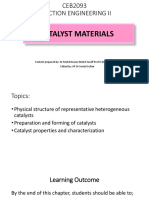 Catalyst Materials Flowchart