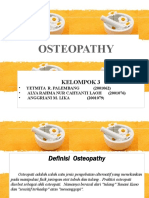 OSTEOPATHY SEJARAH