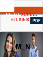 Hello,: Social Studies!!!