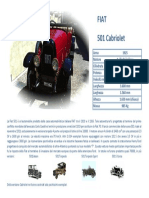 FIAT 501 Cabrio Specs