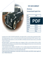 Fiat 1100 B Lingotto Specs