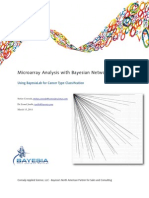 Microarray Analysis With Bayesian Networks