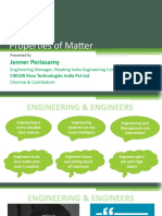 Engineering Properties of Matter