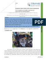 Analysis of Auto Rickshaw Front Body For Crash Worthiness