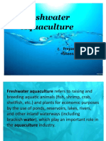 Freshwater Aquaculture: Prepared By: Sheenalyn Sarto