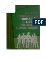 Apuntes líderes comunitarios para una historia de la provincia