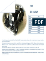 FIAT BALILLA 508 1932 Specs