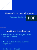 Newton's 2 Law of Motion: Force and Acceleration