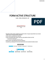 Form Active Structure