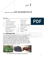 Transition Elements-I: Structure