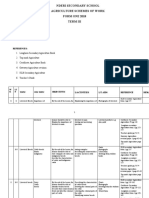 Agriculture Scheme Form 1