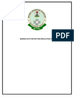 Nigeria Data Protection Regulation 2019