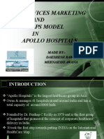 Service MKTNG in Apollo Hospital