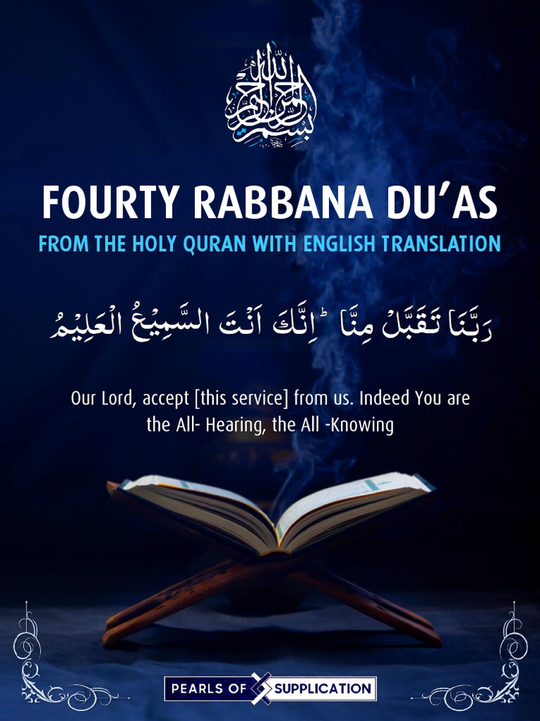 40 Rabbana Duas with English Translations | PDF
