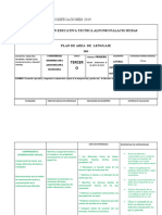 Plan de Area Castellano 2019