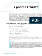 Les Postes HTA/BT: Les Différents Types de Postes de Livraison