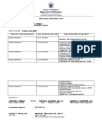 Individual Workweek Plan: Name of Teacher: Division: School: 500091 Date/s Covered: October 1-30, 2020