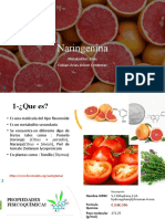 Naringenina RMN COSY y Espectroscopia de Metabolitos Secundarios