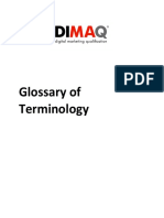 Dimaq Glossary