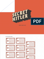 Secret Hitler - Colored