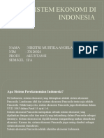 Niketri Sistem Ekonomi Di Indonesia