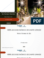 Perfil Socioeconômico de Campo Grande - 2020