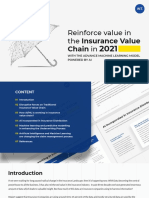 Reinforce The Insurance Value Chain With Predictive Modelling and ML