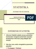 Inferensi Statistik