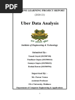 Uber Data Analysis