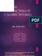 Kelompok 7. Dieting (Restricting of Caloric Intake)