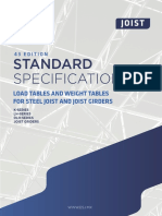 Joist Standard-Specifications