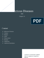 AS Level - Infectious Diseases (CH10) Summarised Notes