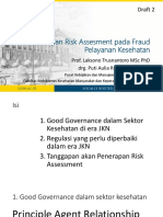 Penerapan Risk Assessment Pada Fraud Pelayanan Kesehatan