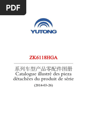 Zk6118hga 202584 Diesel 2 Serie Pdf Inyeccion De Combustible Aceite De Motor