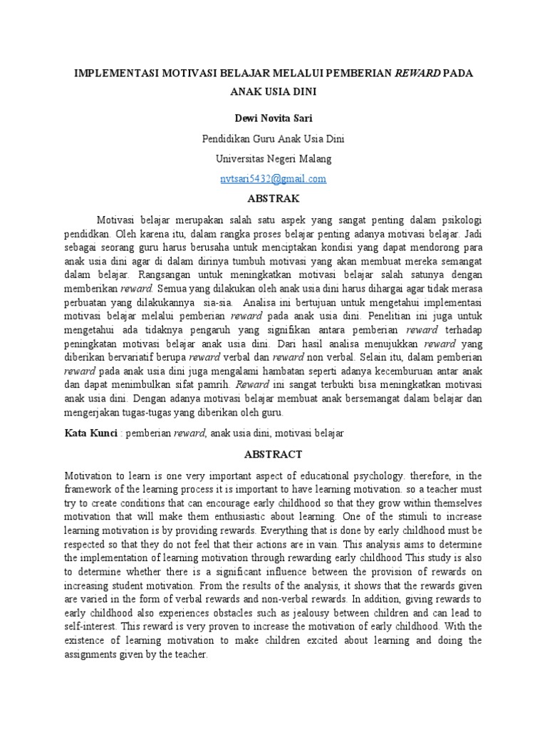 konsistensi standar akademik dalam motivasi siswa