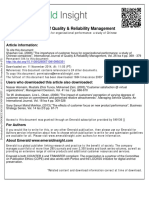 Cai - 2009 - The Importance of Customer Focus For Organizational Performance A Study of Chinese Companies