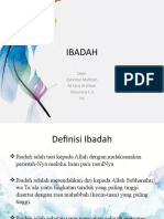 IBADAH