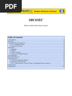 SBC65EC - Ethernet Enabled Single Board Computer