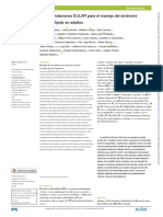 Recomendaciones Eular para Sindrome Antifosfolipidos