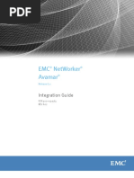 NetWorker 8.0 Avamar Integration Guide