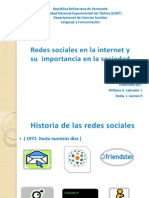 Expo Sic Ion de Las Redes Sociales en La Internet