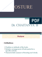 Posture: Dr. Chaitanya. B