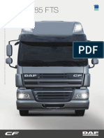 DAF CF85 FTS Especificações