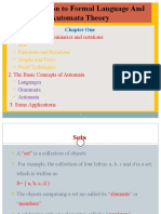 Chapter 1 IntroTo AutomataTheorys